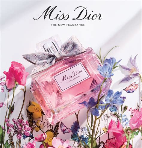 miss dior perfume pattern.